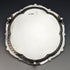 1899年 英国アンティーク 純銀製サルヴァ カードトレイ 直径22cm 315g Mappin Brothers